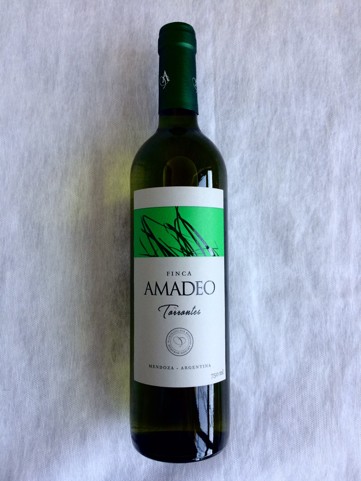 Vinho Branco Finca Amadeo Torrontés Argentino