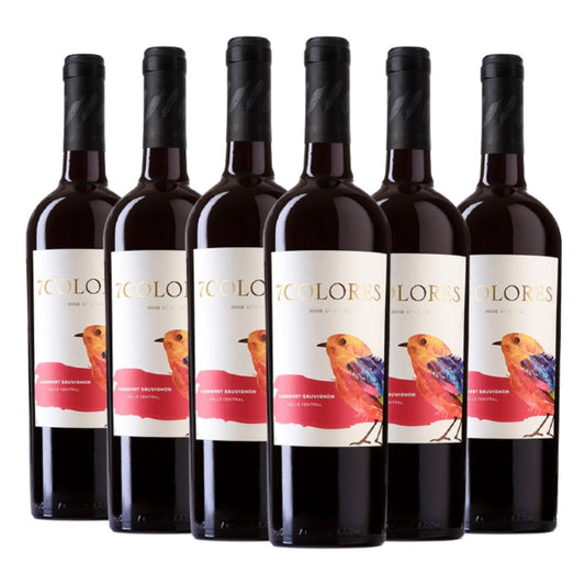Vinho 7 Colores Cabernet Sauvignon - Vinhos Chilenos baratos