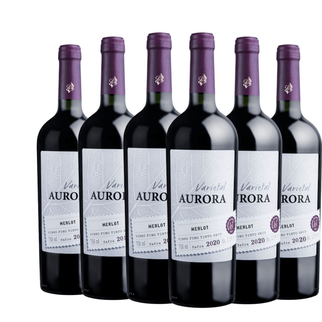 Vinho Aurora Merlot Varietal -  Vinhos Nacionais Baratos - Pinott Wine