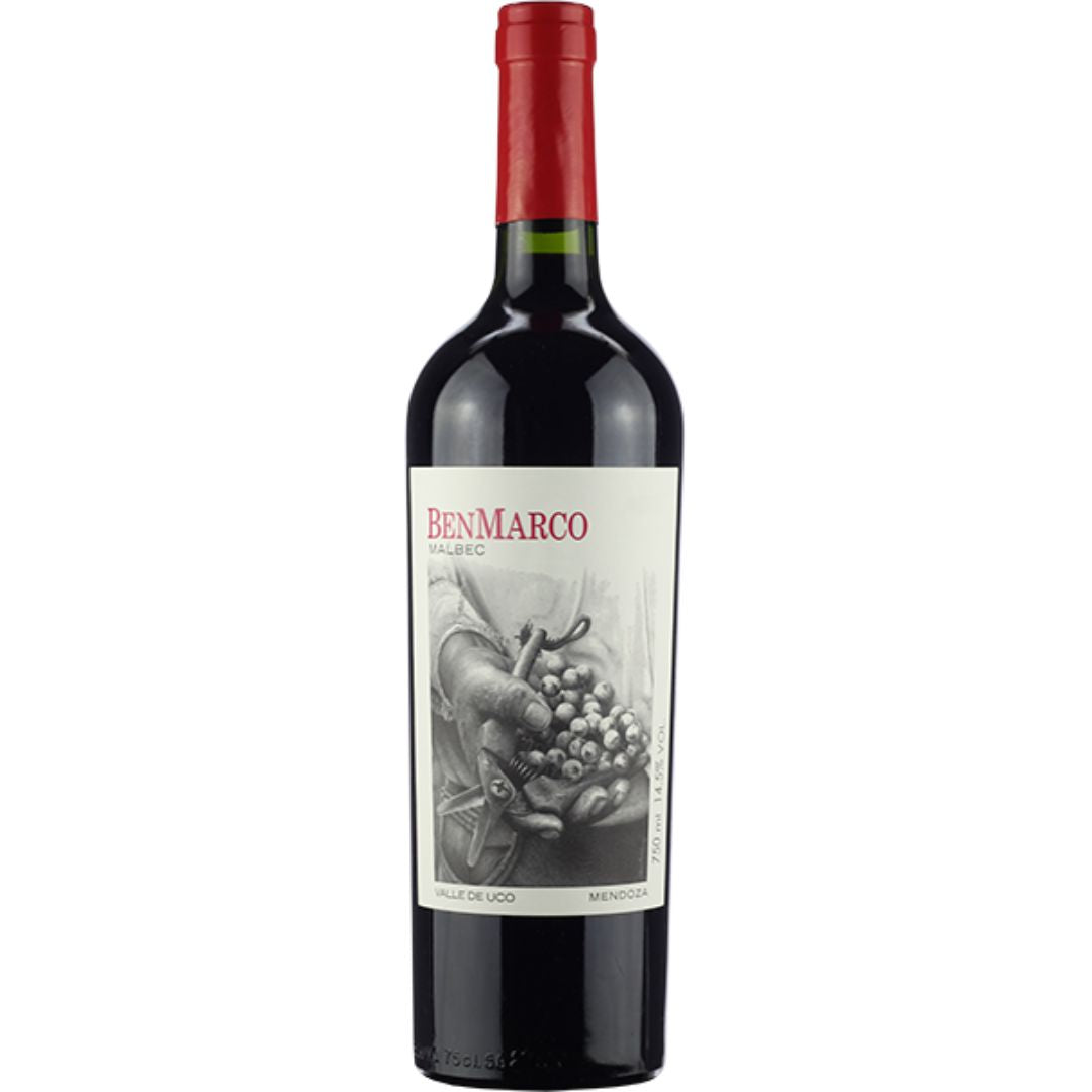Vinho Benmarco Malbec Argentino - VInho Tinto Seco Importado