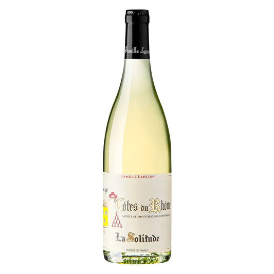 Vinho Domaine de la Solitude Côtes du Rhône Blanc - 2020 - Vinho Branco fracês