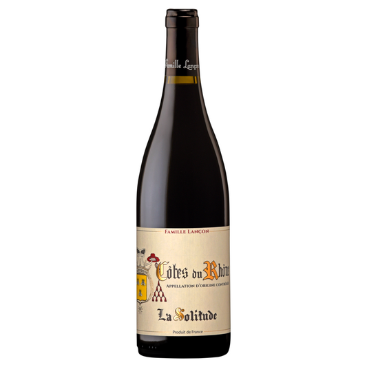 Vinho Domaine de la Solitude Côtes du Rhône Rouge 750 ml - Melhores Vinhso franceses