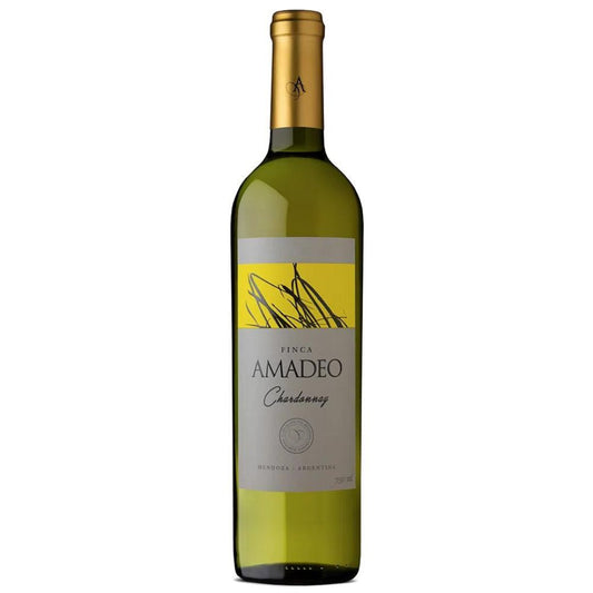 Vinho Finca Amadeo Chardonnay Argentino Branco