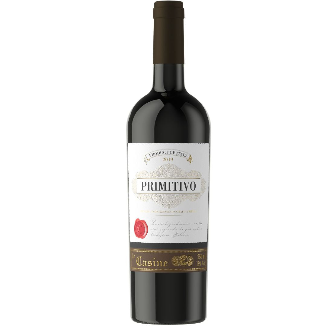 Vinho Le Casine Primitivo - Vinho Italiano Barato