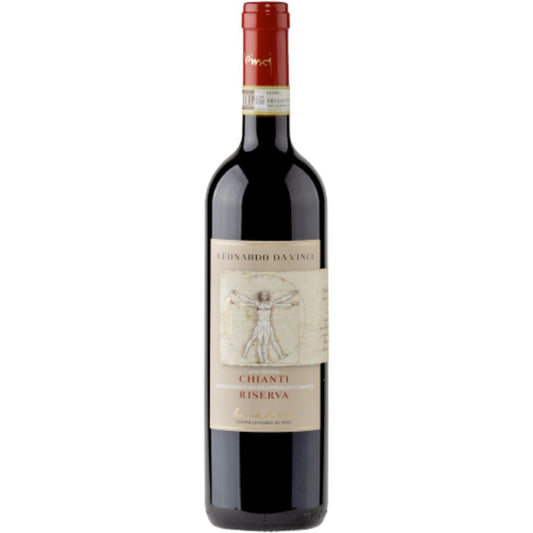 Vinho Leonardo Da Vinci Chianti Reserva - Vinho Italiano Tinto- Pinott Wine