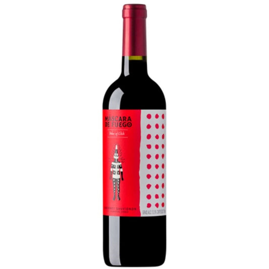 Vinho Mascara de Fuego Cabernet Sauvignon - Pinott Wine- Vinho Chileno Tinto