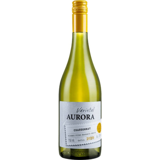 Vinho Aurora Chardonnay branco nacional seco